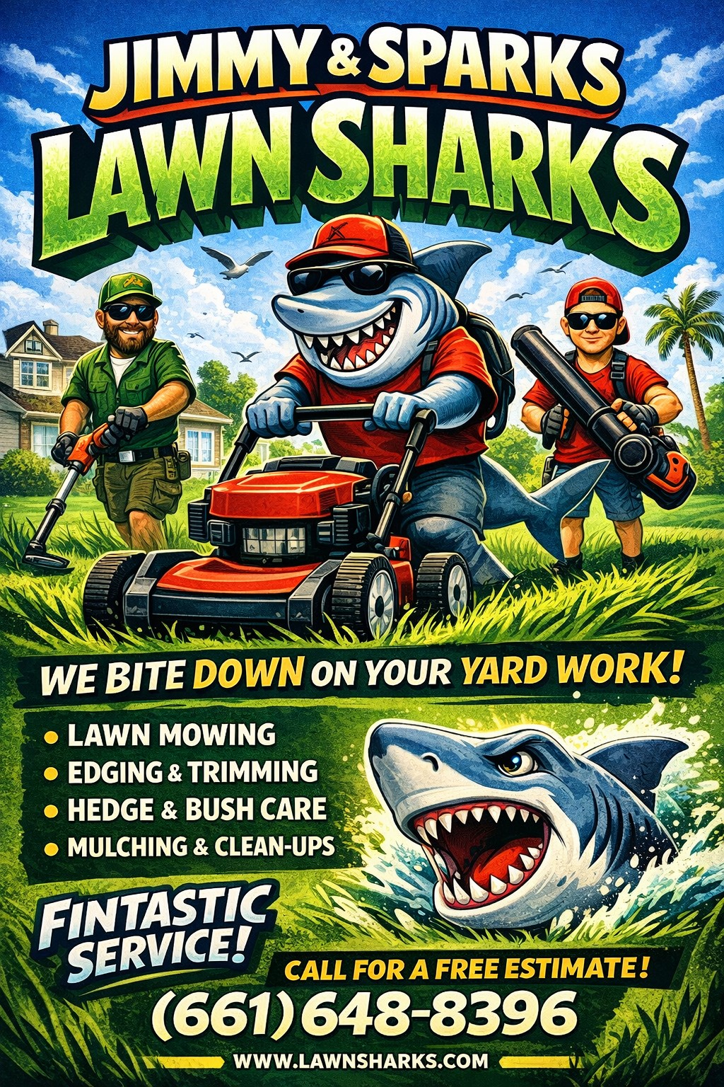 Jimmy & Sparks Lawn Sharks